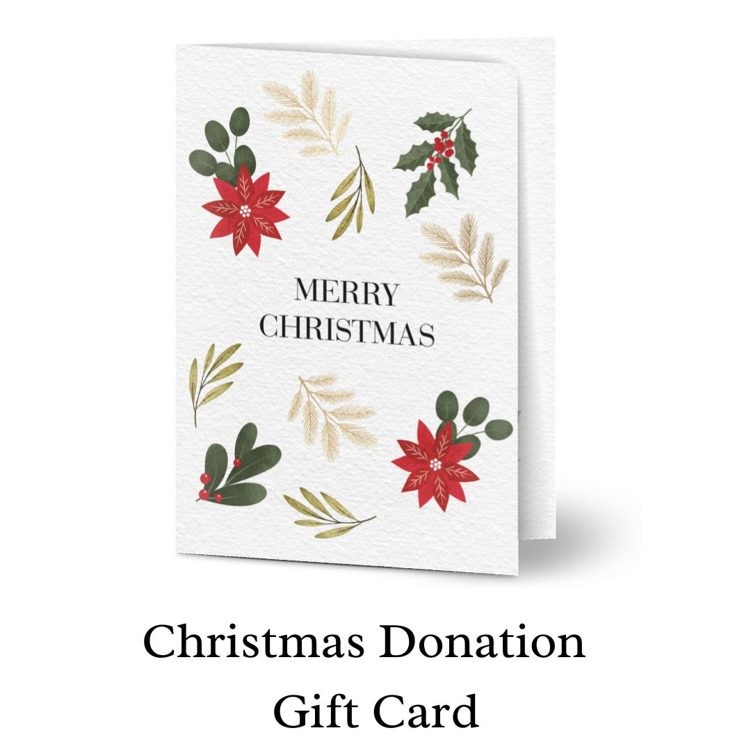 Christmas Gift Card : Donation In Lieu of Gift